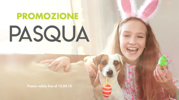 È Pasqua e la tua ricarica da Wash Dog vale di più!