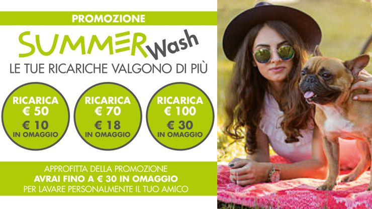 Promozione Summer Wash 2019